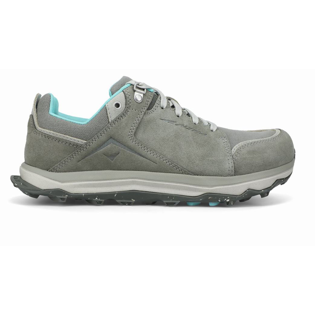 Altra Wanderschuhe Damen - Lp Alpine - Grau Grün 804JZWPRO